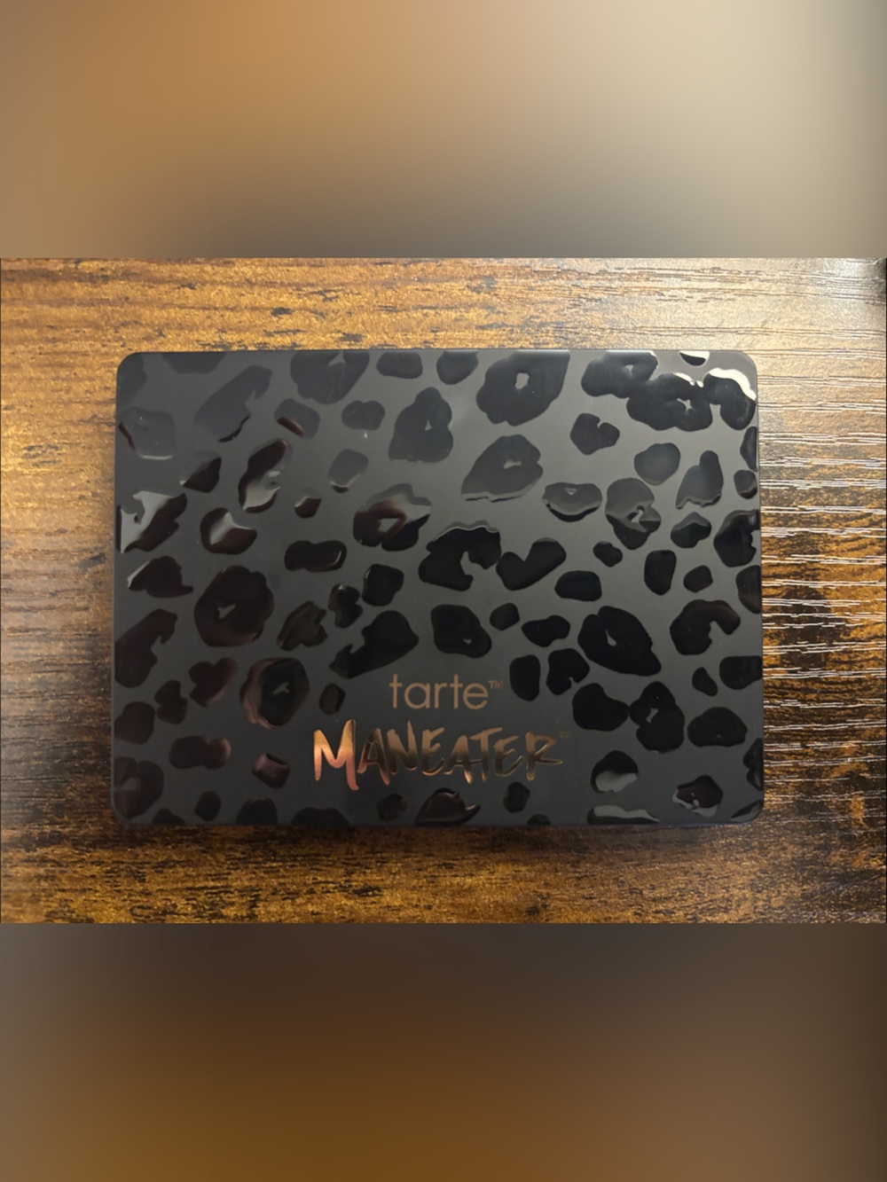 tarte Maneater Eyeshadow Palette - Black with Gold Logo